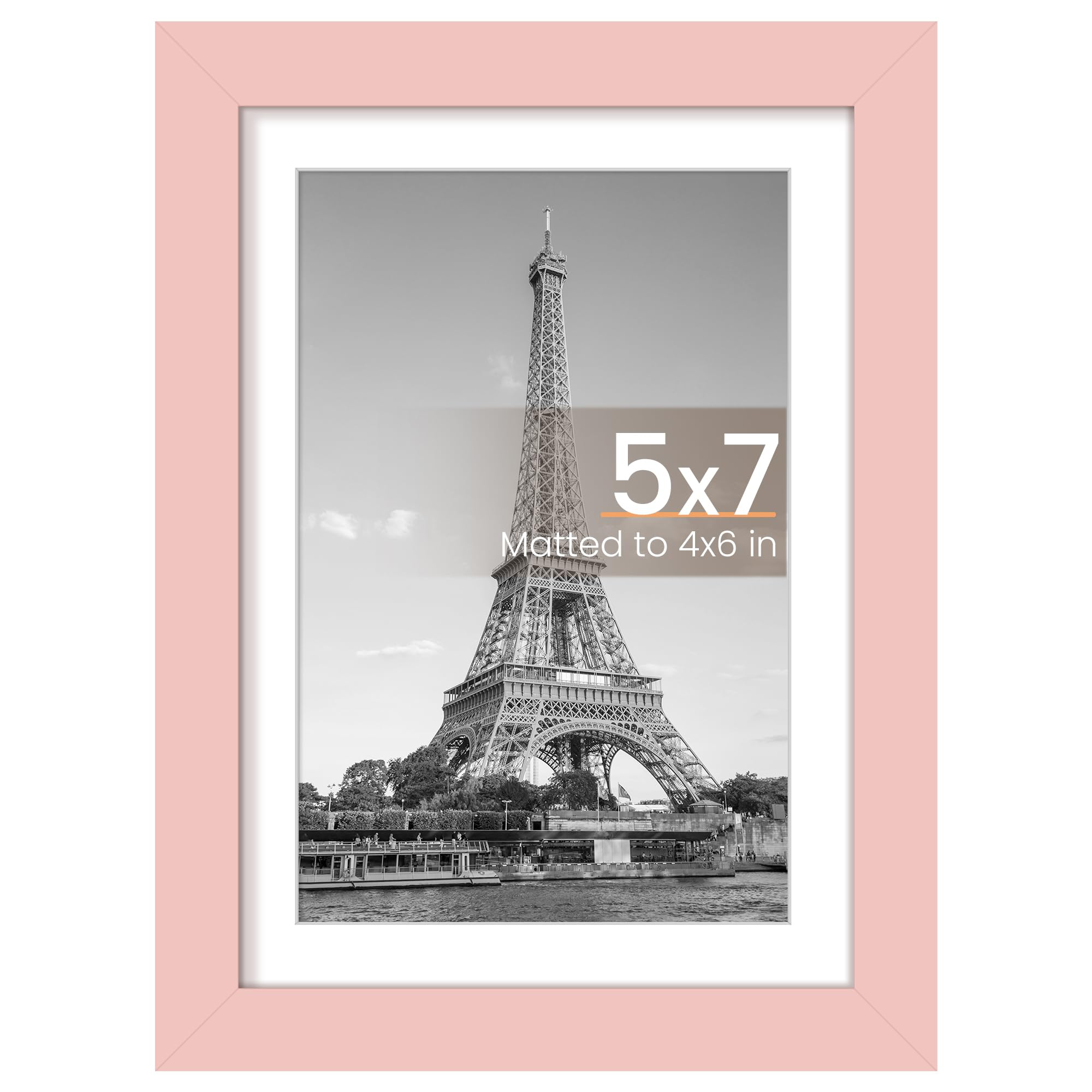 upsimples 12x16 Picture Frame, Display Pictures 8.5x11 with Mat or 12x16 Without Mat, Wall Hanging Photo Frame, Black, 1 Pack