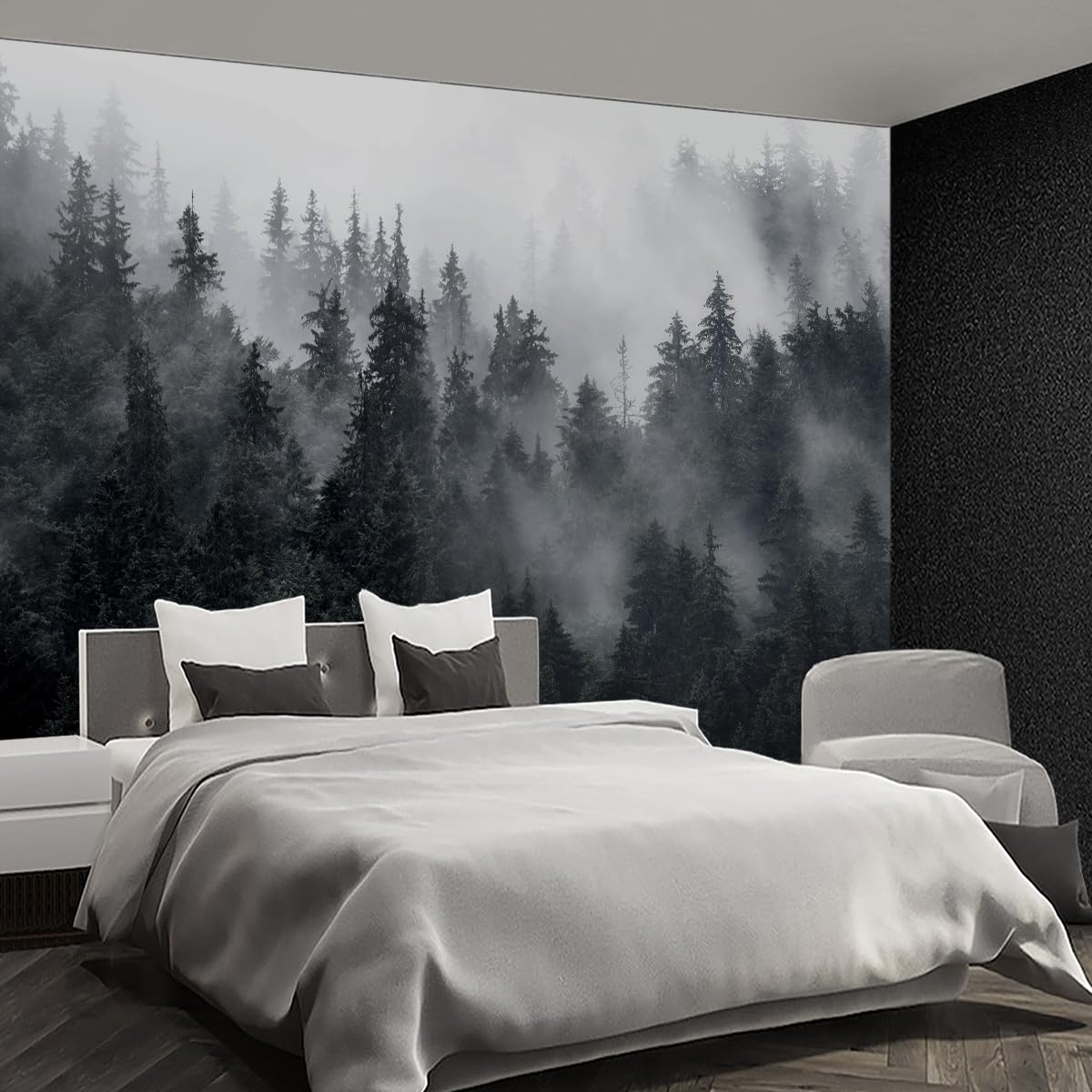 Brooklyn Bridge City View Mural Living Room couches Extra Large wall murals new york Cities Wallpaper Bedroom California Picture Landscape - 108"x75"（It's not Peel and Stick.）