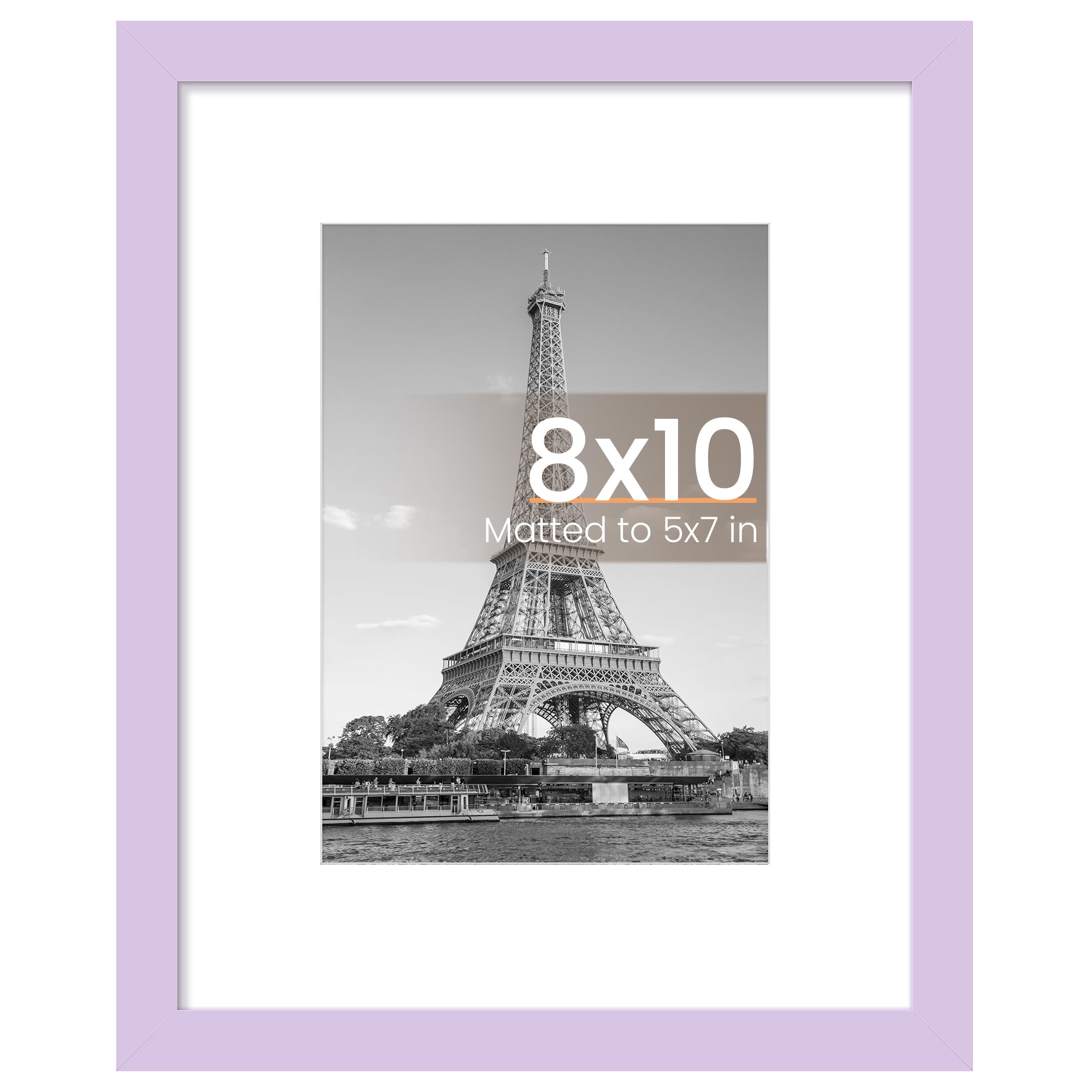 upsimples 12x16 Picture Frame, Display Pictures 8.5x11 with Mat or 12x16 Without Mat, Wall Hanging Photo Frame, Black, 1 Pack