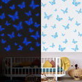 SAOROPEB 3D Butterfly Wall Decor - 48 Pcs, 4 Styles, 3 Sizes, Gold Butterfly Decorations for Birthday & Party Celebrations, Removable Stickers