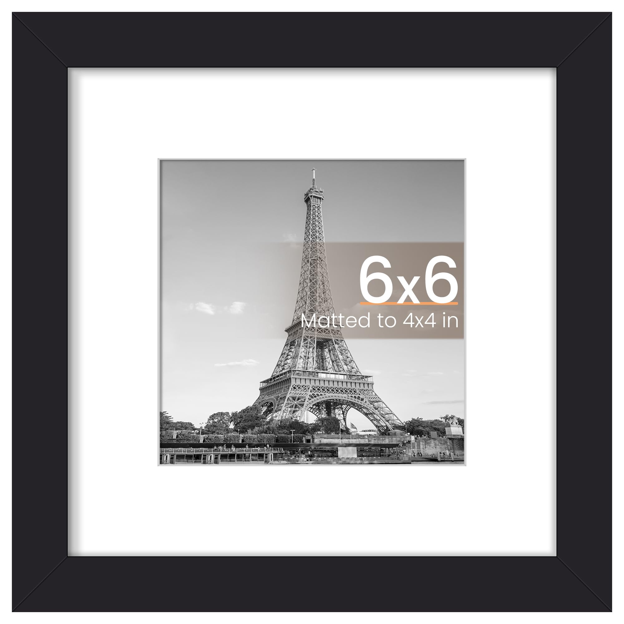 upsimples 11x17 Picture Frame, Display Pictures 9x15 with Mat or 11 x 17 Without, Wall Hanging Poster Frames, Black, 1 Pack