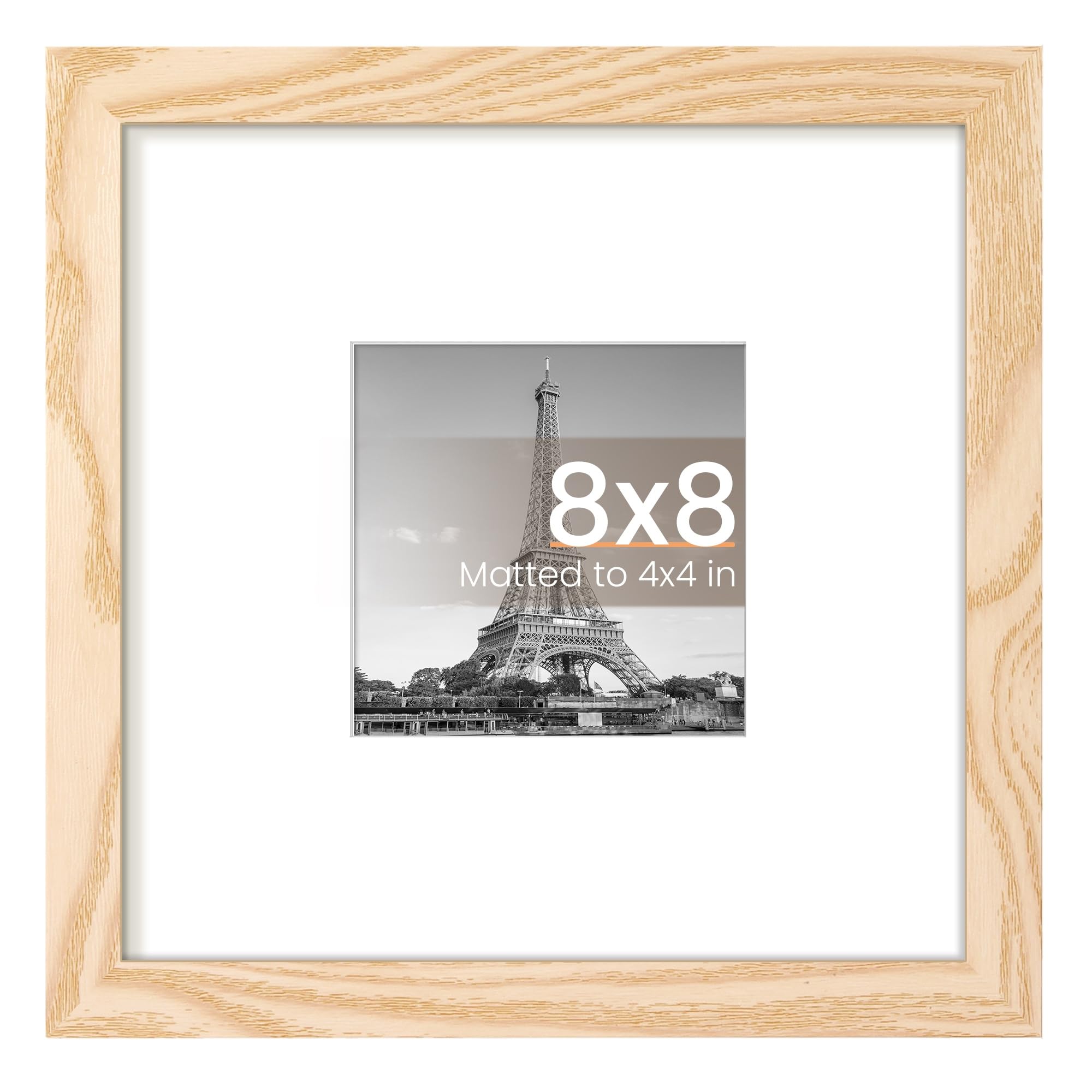 upsimples 12x16 Picture Frame, Display Pictures 8.5x11 with Mat or 12x16 Without Mat, Wall Hanging Photo Frame, Black, 1 Pack