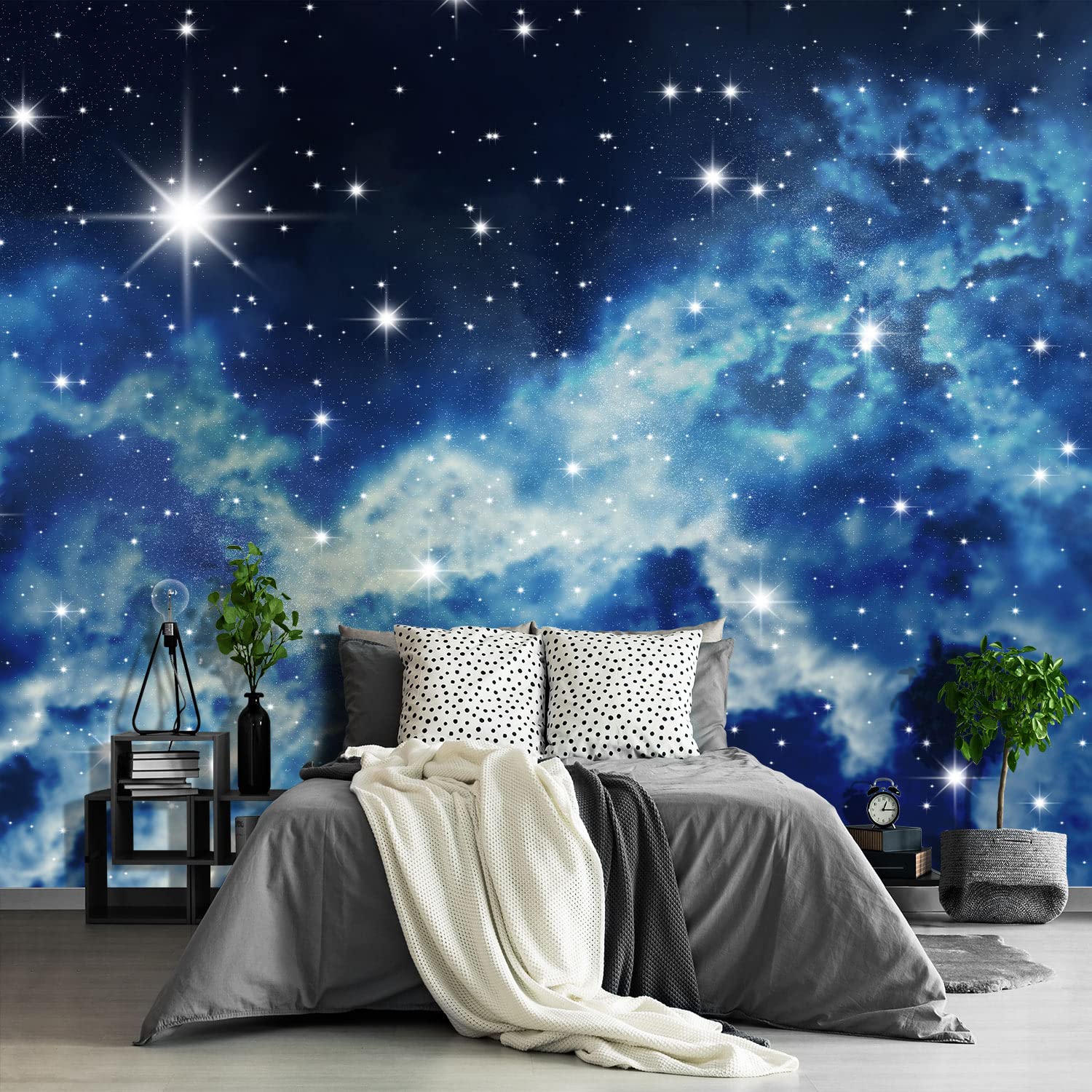 Brooklyn Bridge City View Mural Living Room couches Extra Large wall murals new york Cities Wallpaper Bedroom California Picture Landscape - 108"x75"（It's not Peel and Stick.）