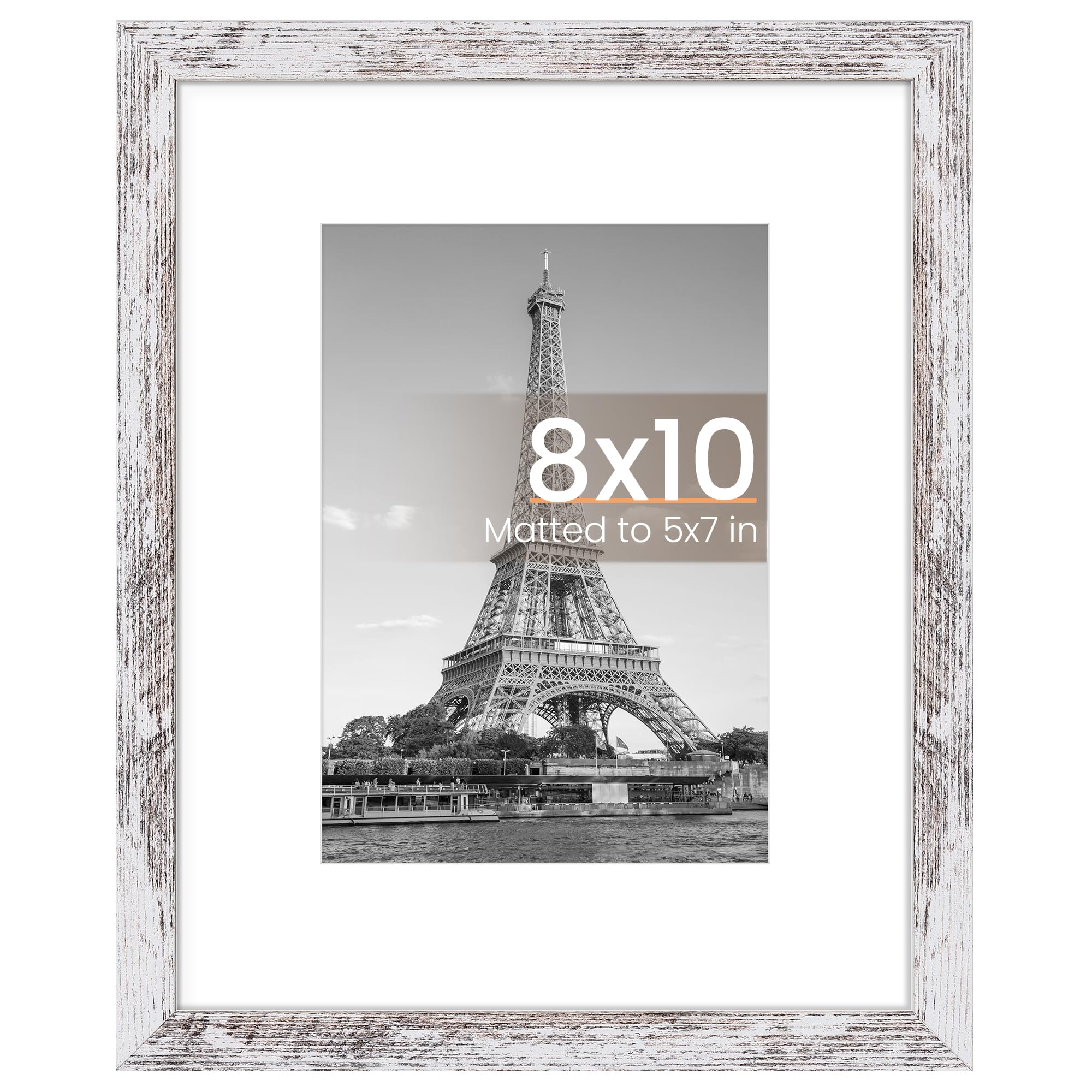upsimples 11x17 Picture Frame, Display Pictures 9x15 with Mat or 11 x 17 Without, Wall Hanging Poster Frames, Black, 1 Pack