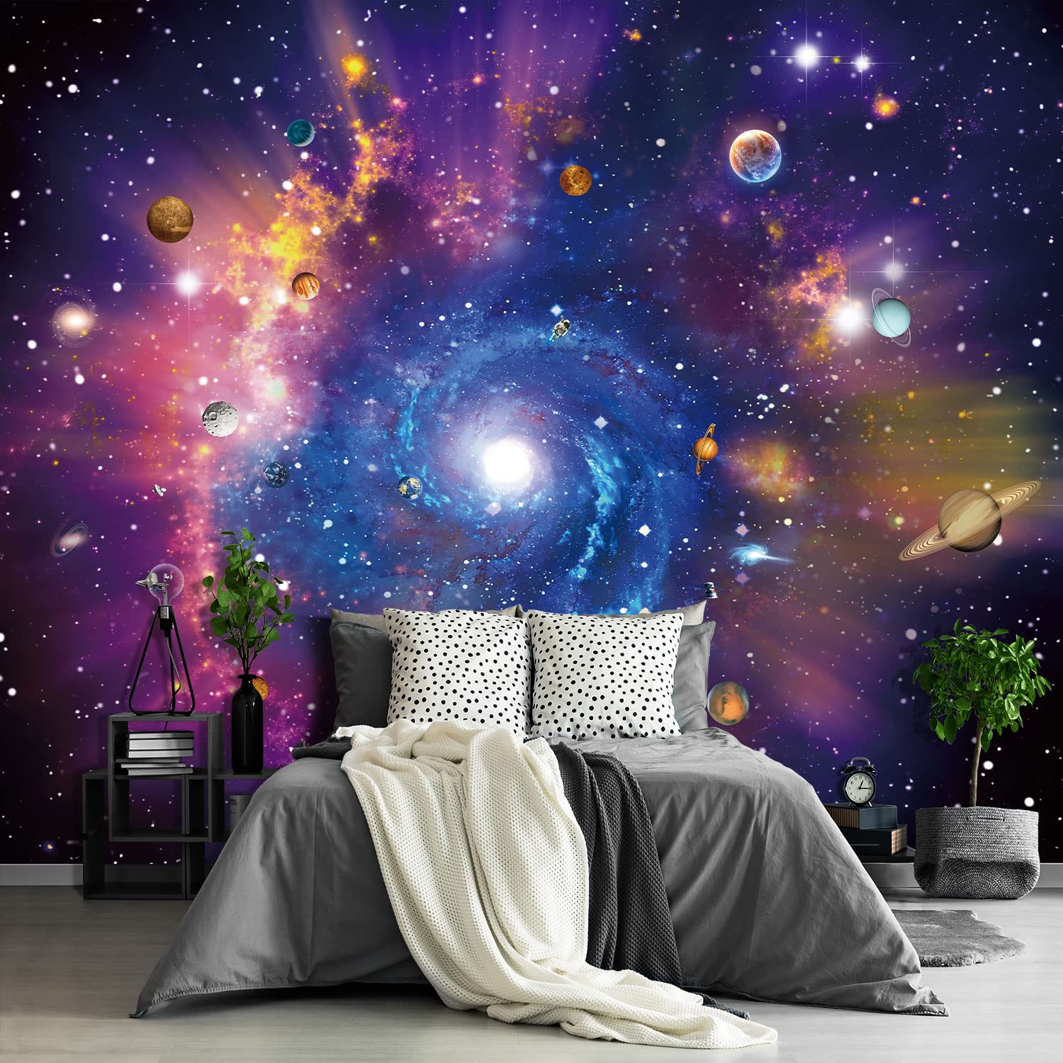 Brooklyn Bridge City View Mural Living Room couches Extra Large wall murals new york Cities Wallpaper Bedroom California Picture Landscape - 108"x75"（It's not Peel and Stick.）