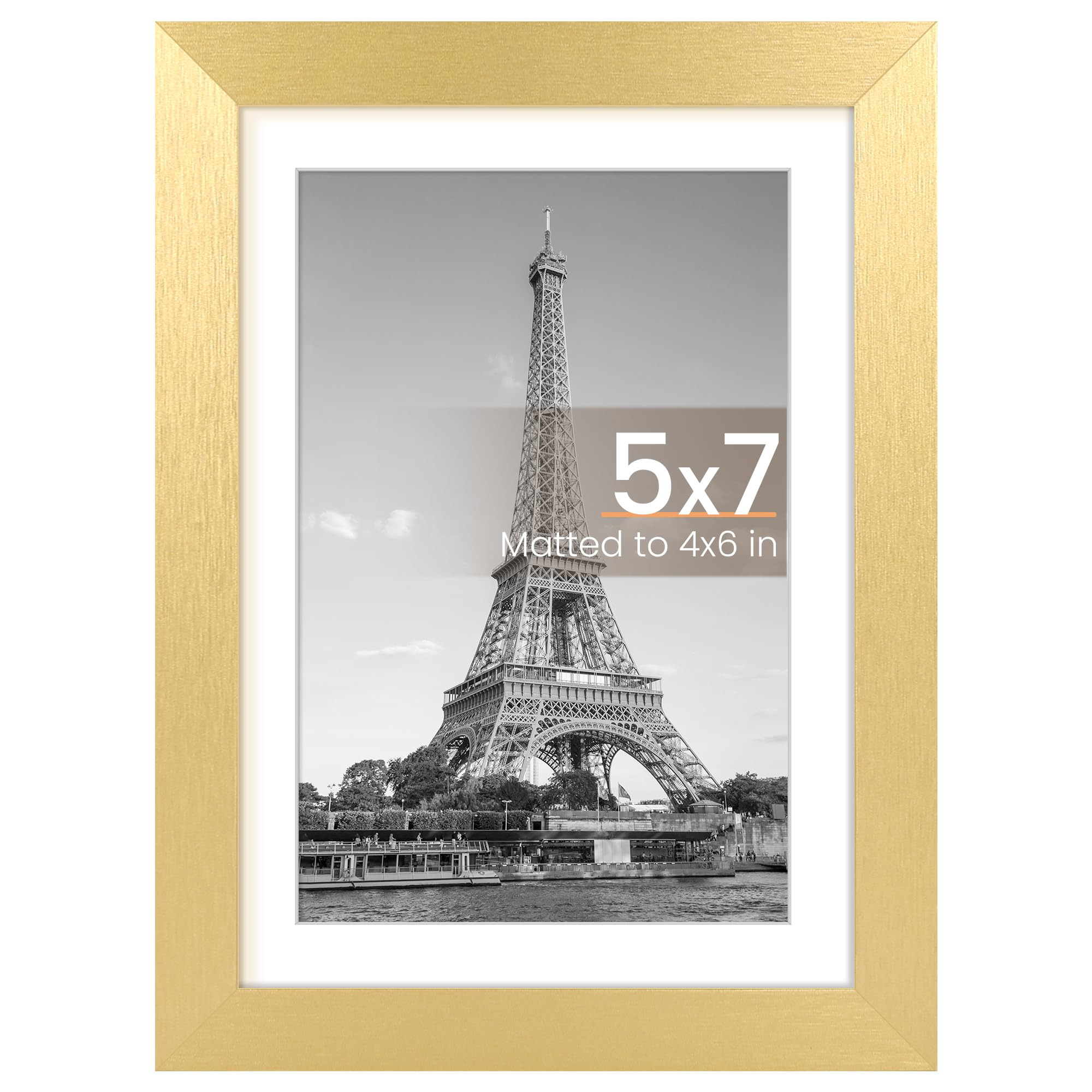 upsimples 11x17 Picture Frame, Display Pictures 9x15 with Mat or 11 x 17 Without, Wall Hanging Poster Frames, Black, 1 Pack