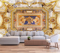 Reyhui Sunshine Forest Mural Wallpaper Landscape Tree Wallpaper Large Nature Scenery Wall Mural for Living Room (not self-Adhesive)