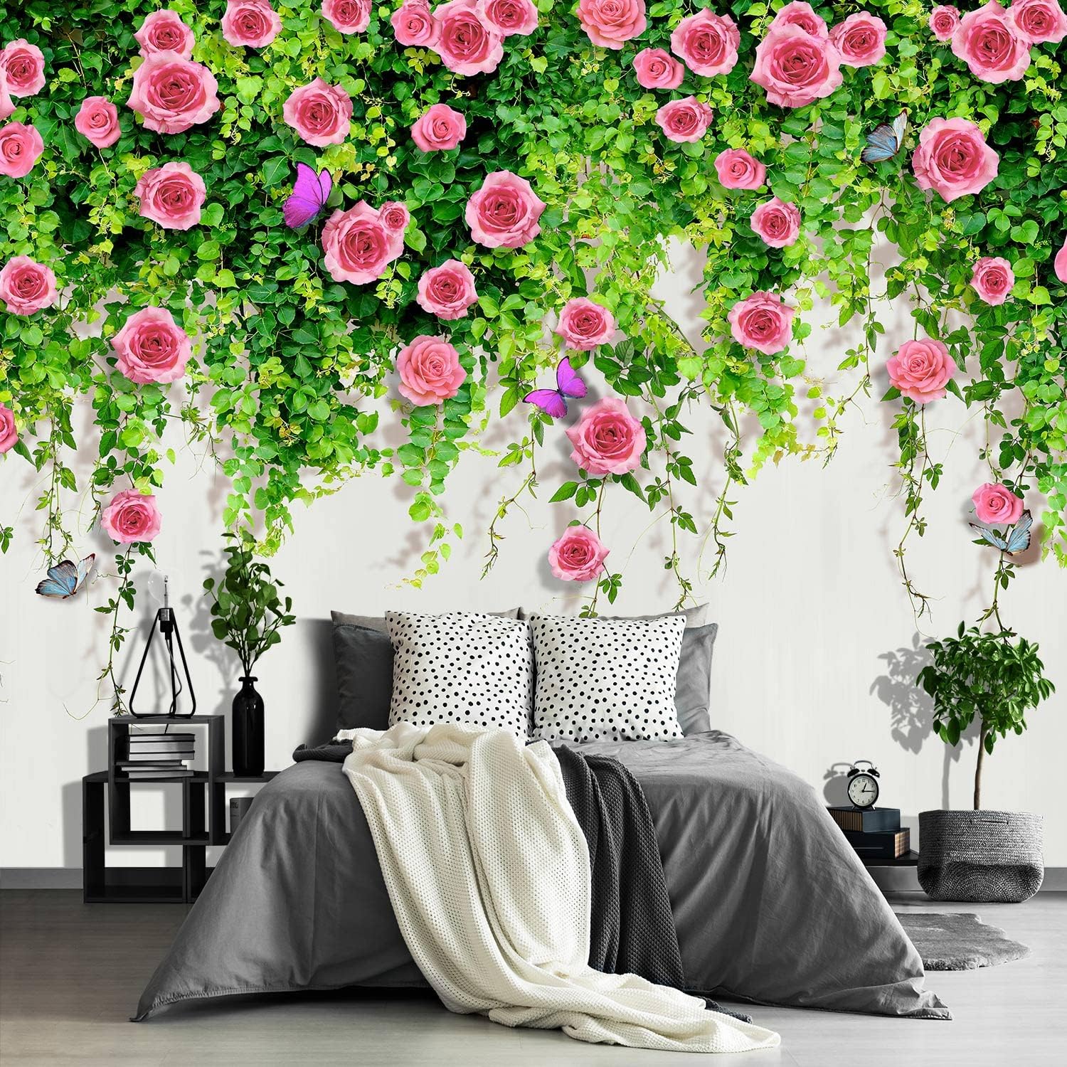 Brooklyn Bridge City View Mural Living Room couches Extra Large wall murals new york Cities Wallpaper Bedroom California Picture Landscape - 108"x75"（It's not Peel and Stick.）