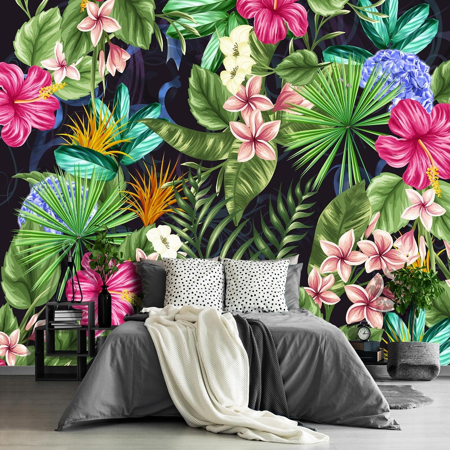 Brooklyn Bridge City View Mural Living Room couches Extra Large wall murals new york Cities Wallpaper Bedroom California Picture Landscape - 108"x75"（It's not Peel and Stick.）