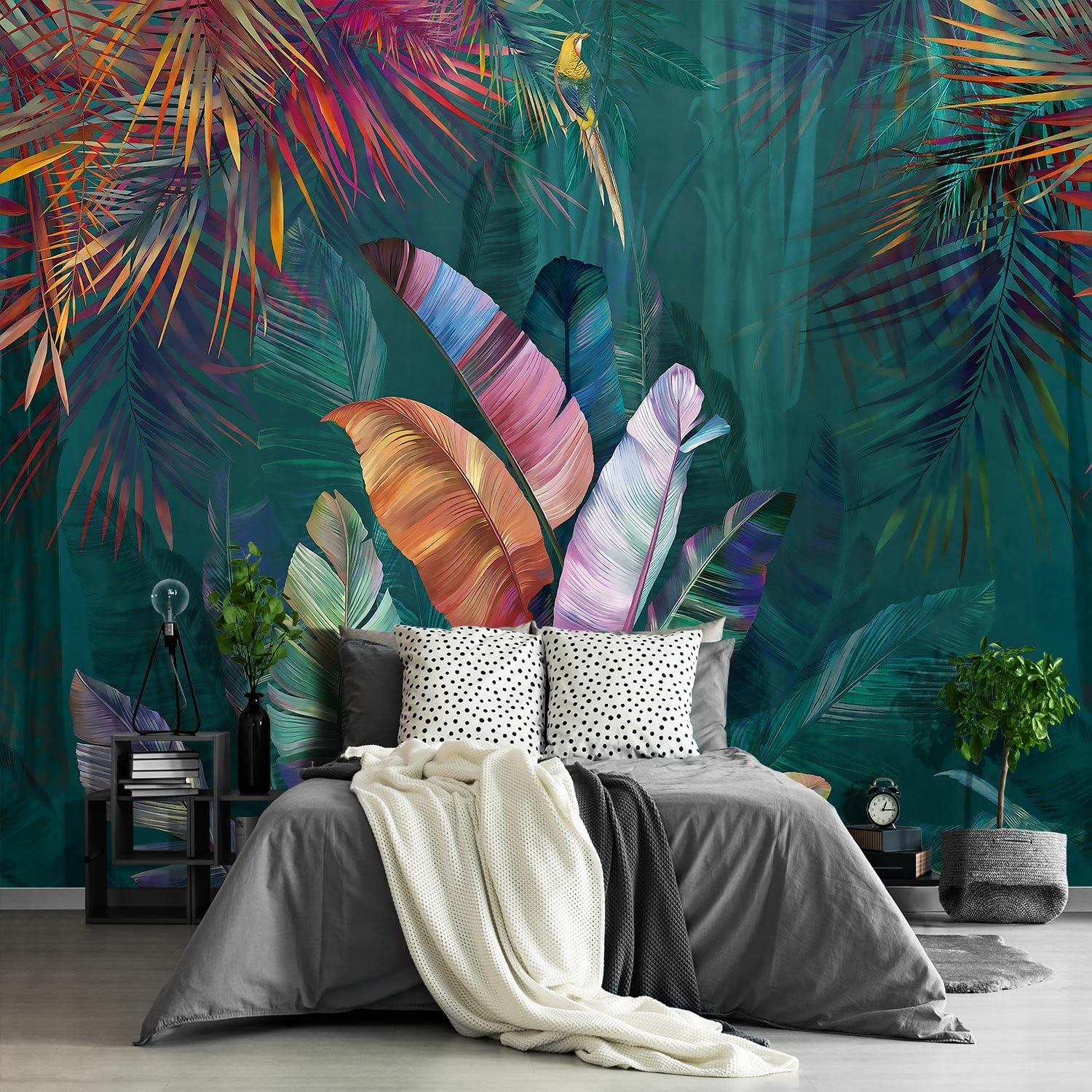 Brooklyn Bridge City View Mural Living Room couches Extra Large wall murals new york Cities Wallpaper Bedroom California Picture Landscape - 108"x75"（It's not Peel and Stick.）