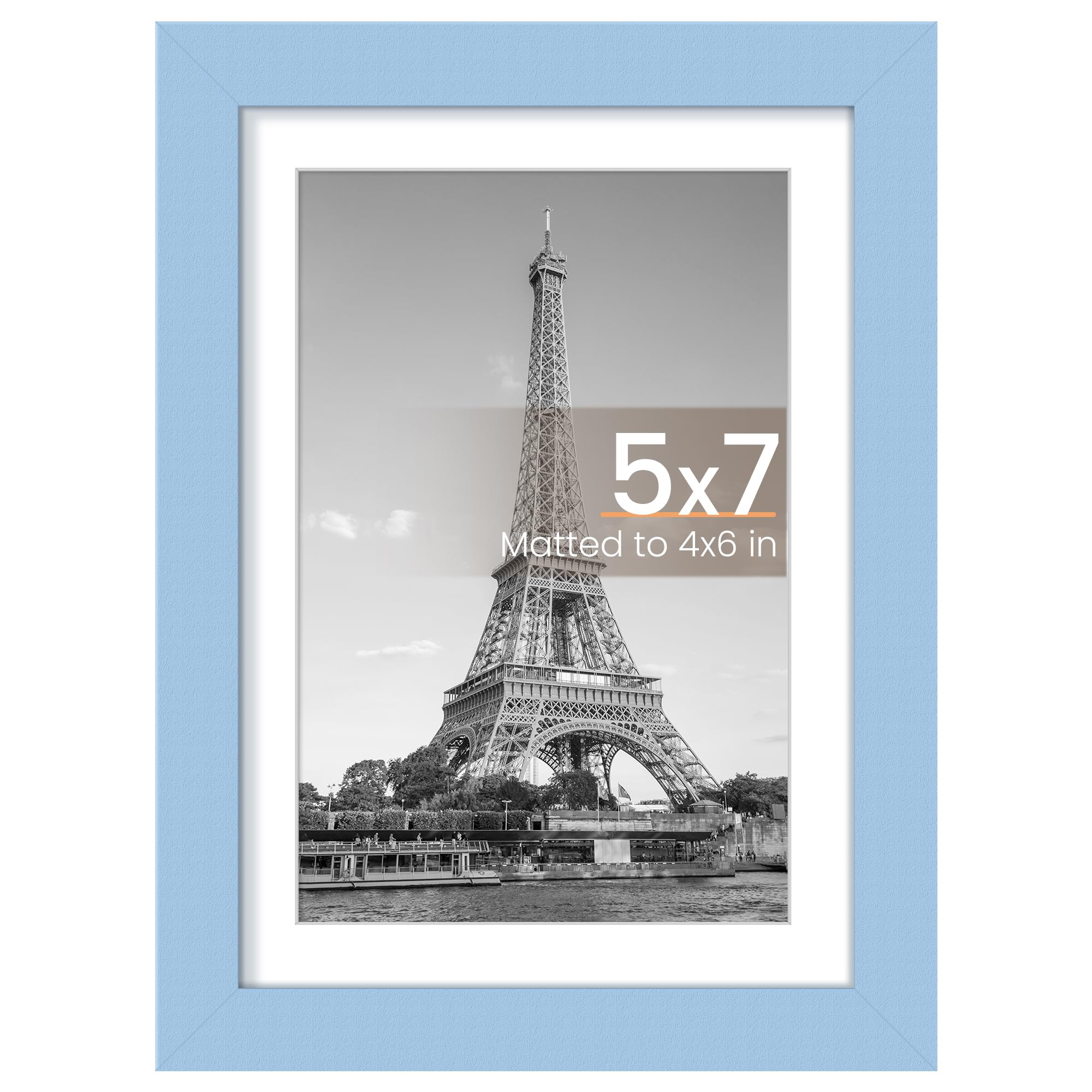 upsimples 11x17 Picture Frame, Display Pictures 9x15 with Mat or 11 x 17 Without, Wall Hanging Poster Frames, Black, 1 Pack
