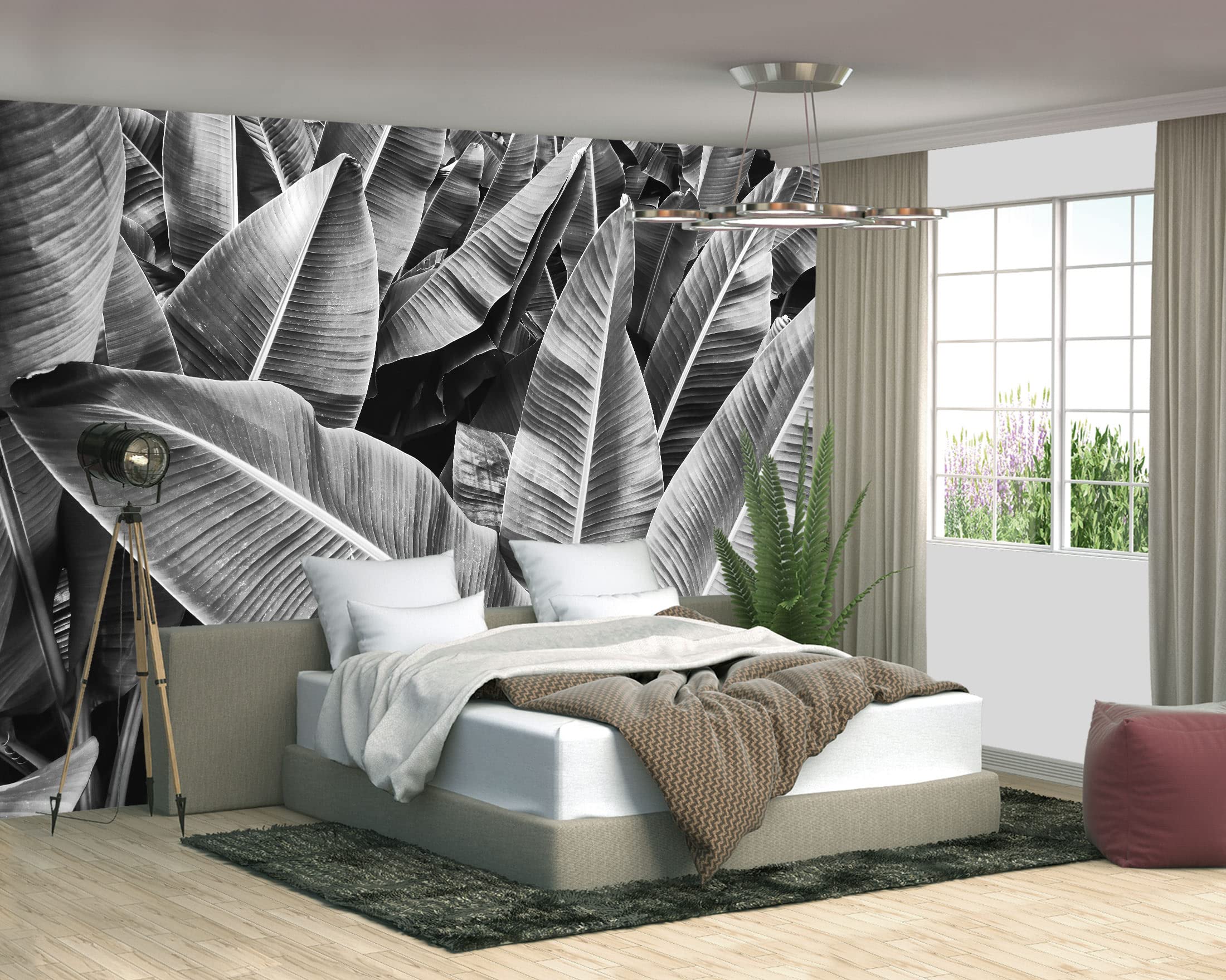 Brooklyn Bridge City View Mural Living Room couches Extra Large wall murals new york Cities Wallpaper Bedroom California Picture Landscape - 108"x75"（It's not Peel and Stick.）