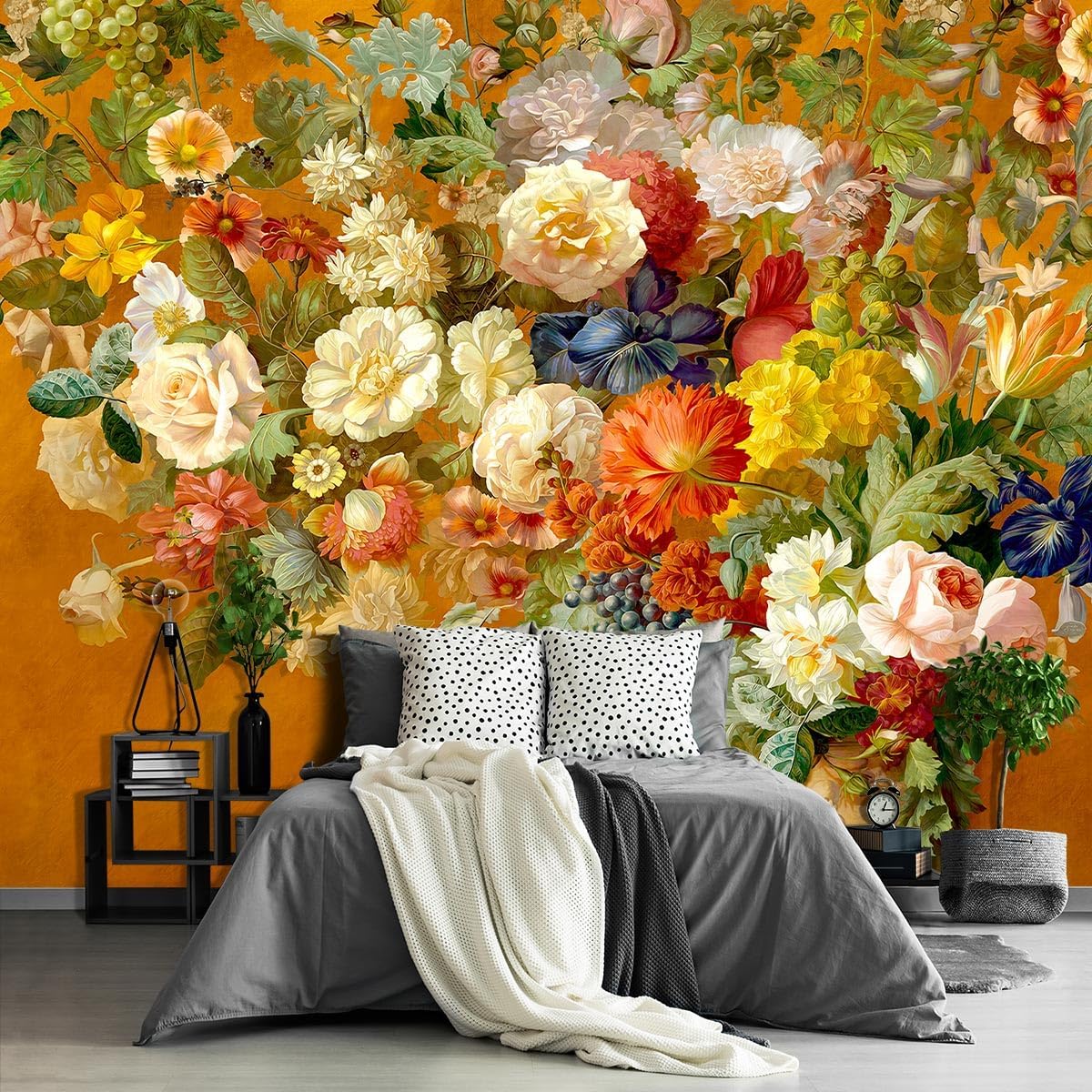 Brooklyn Bridge City View Mural Living Room couches Extra Large wall murals new york Cities Wallpaper Bedroom California Picture Landscape - 108"x75"（It's not Peel and Stick.）